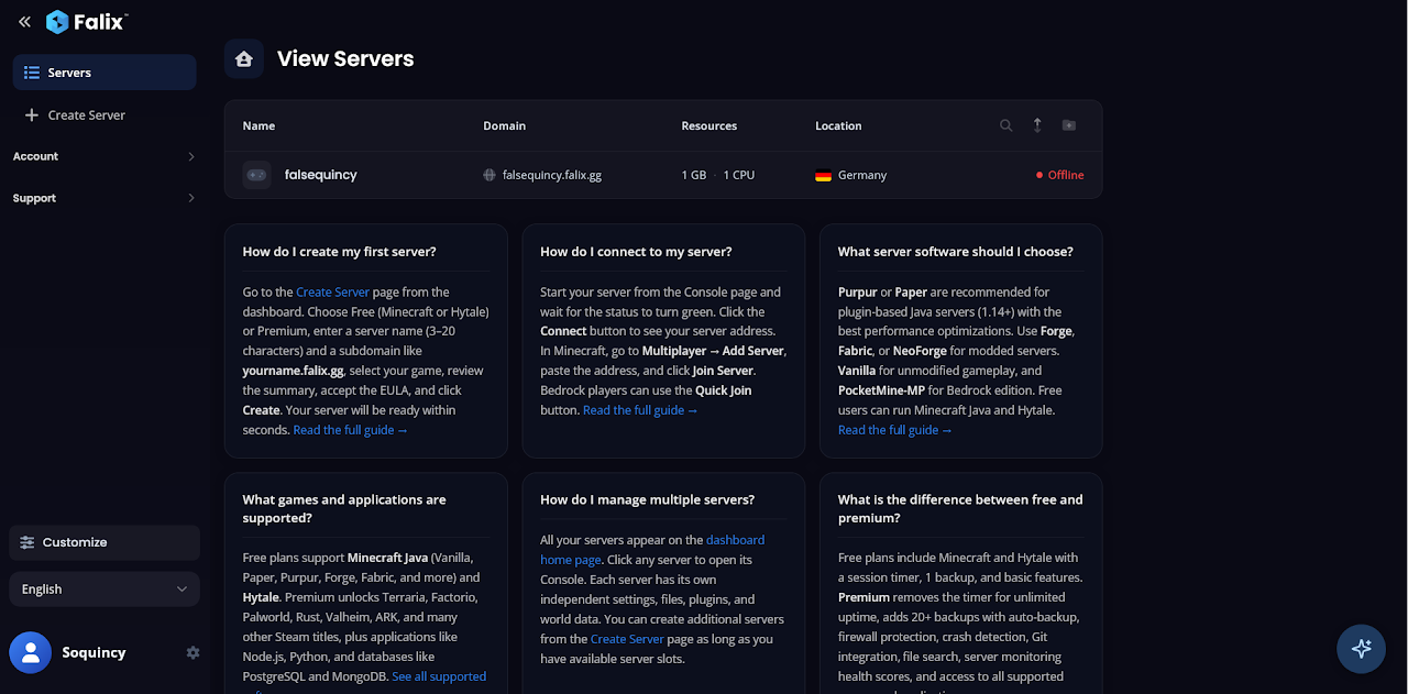 FalixNodes